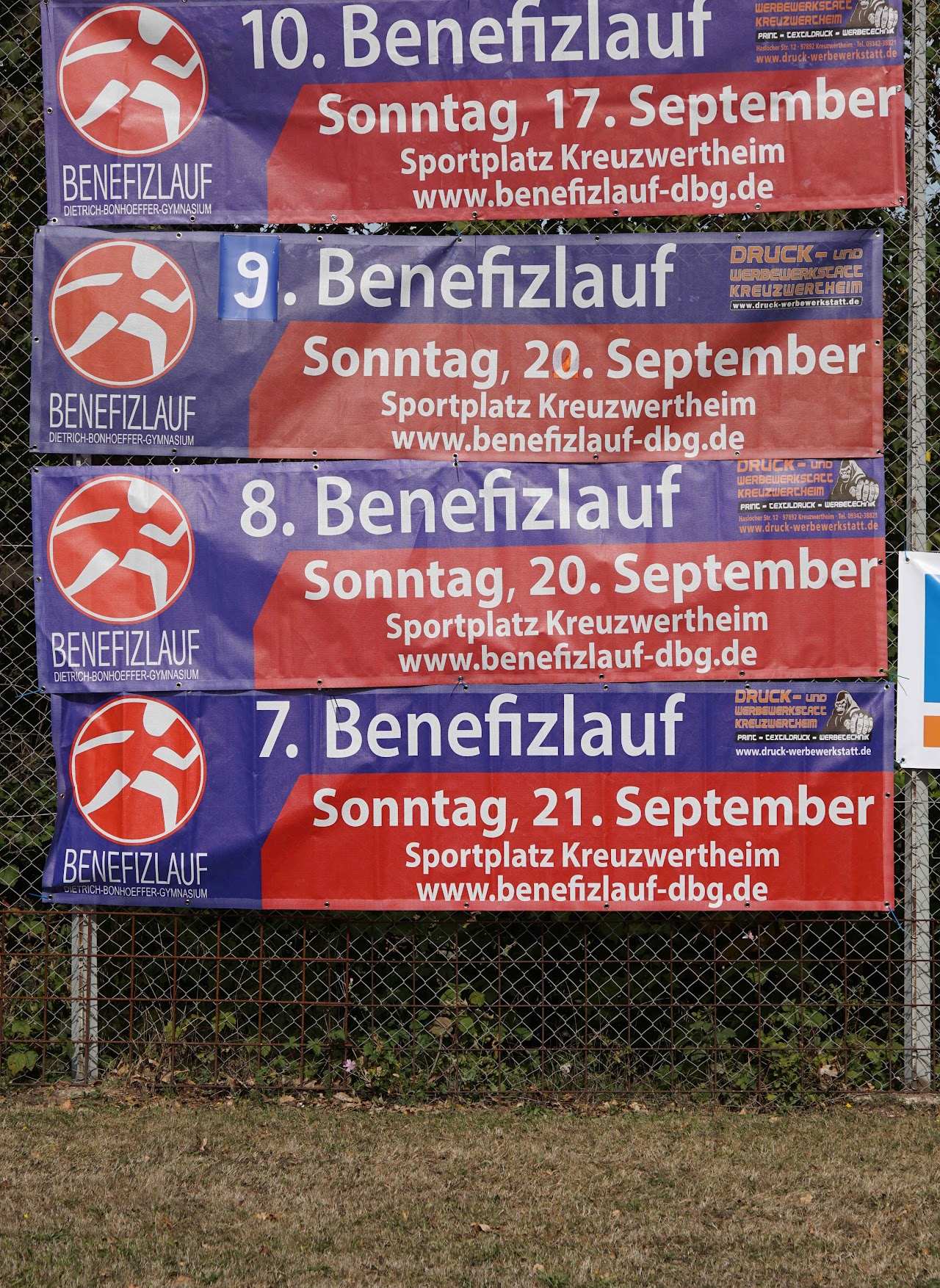 Bild vom 11. Benefizlauf im Jahr 2019. Dies ist das 63. Bild.